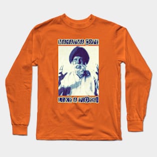 Retro Oz TV - The Footy Show - MAHATMA COTE Long Sleeve T-Shirt